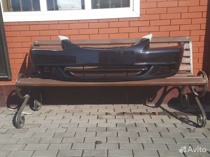 Бампер Хендай Акцент черный