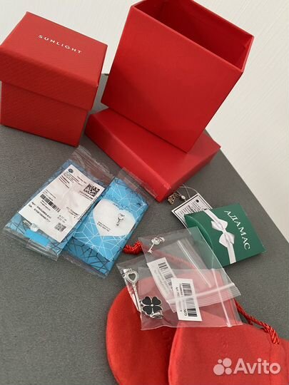 Кольца Серьги