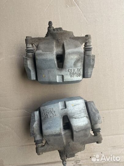 Суппорта передние toyota camry xv70