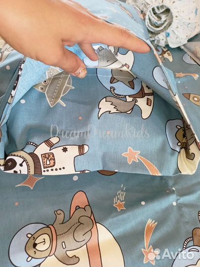 Детское постельное белье новое