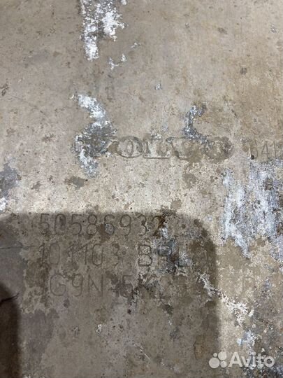 Глушитель volvo xc60