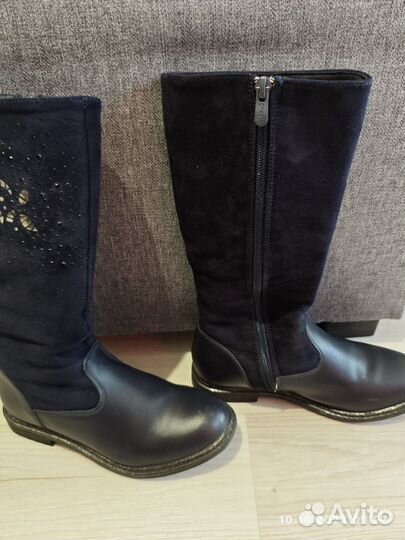Сапоги для девочки,весна,осень,35 размер