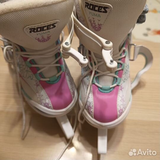 Коньки раздвижные Roces 30-35
