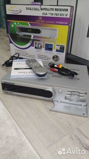 Спутниковый ресивер golden interstar dsr-7700