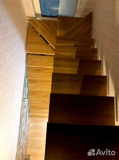 Забежная лестница с установкой