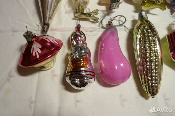 Елочные игрушки СССР