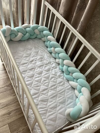 Бортик косичка