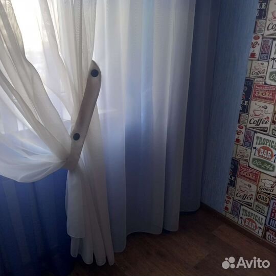 Комплект штор 2 тюли по 6 м