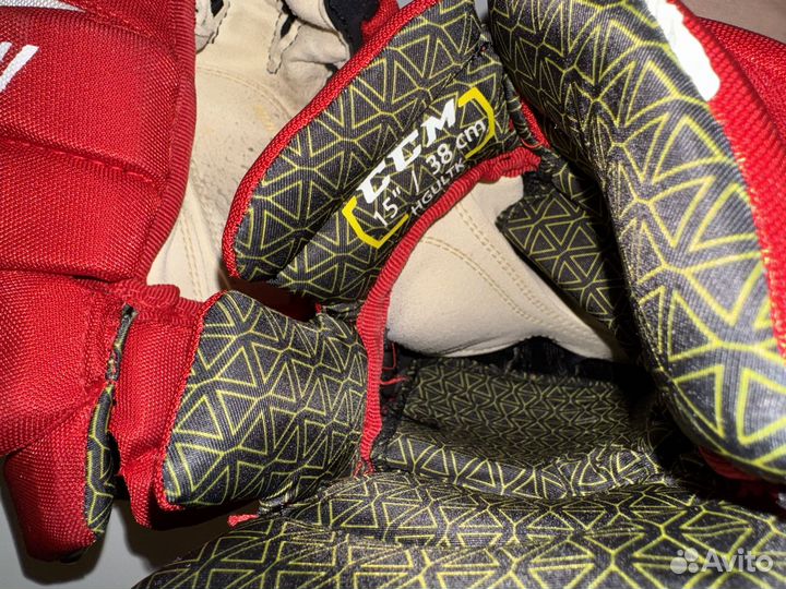 Хоккейные краги CCM Tacks Ultra размер 15