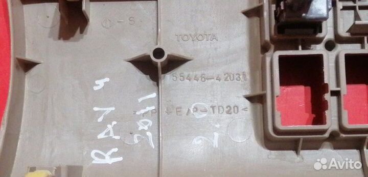 Накладка на щиток приборов Toyota Rav4