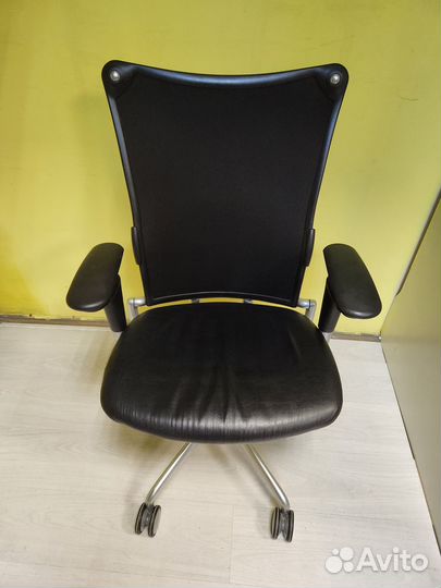 Крело руководителя кожаное, Allsteel, США