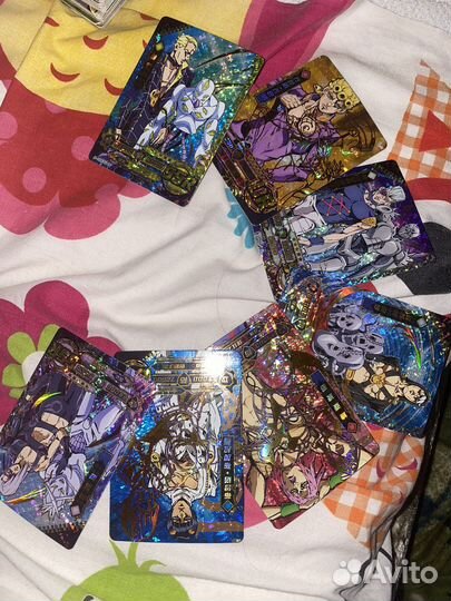 Продам 110 карт джо джо