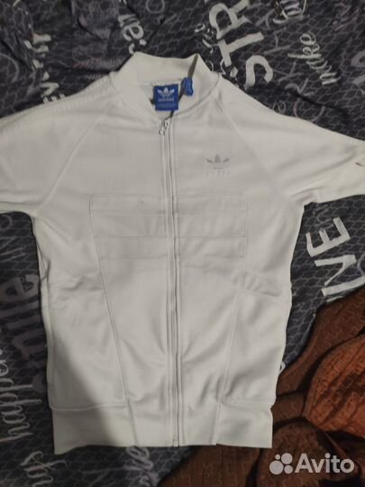 Зипка adidas белая