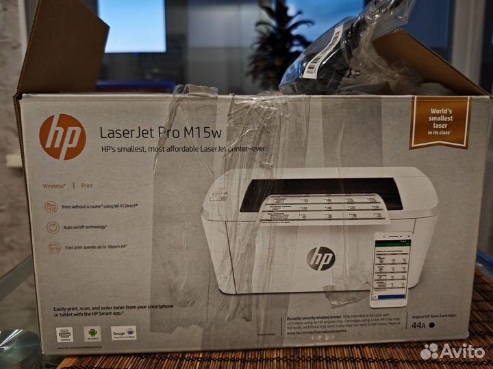 Принтер лазерный hp laserjet pro m15w