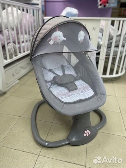 Электрокачели шезлонг