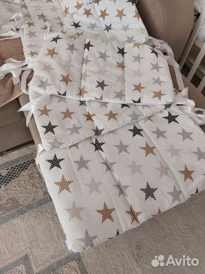 Бортики в детскую кроватку