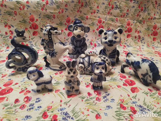 Знаки зодиака Гжель