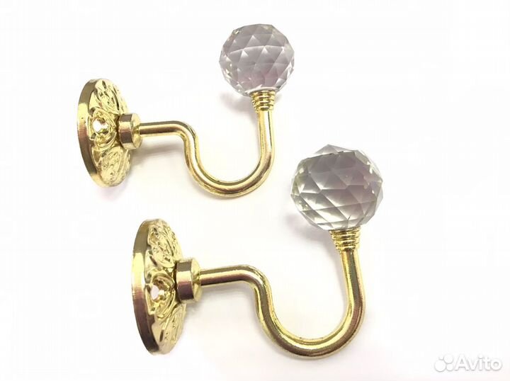 Крючки-держатели для подхватов штор