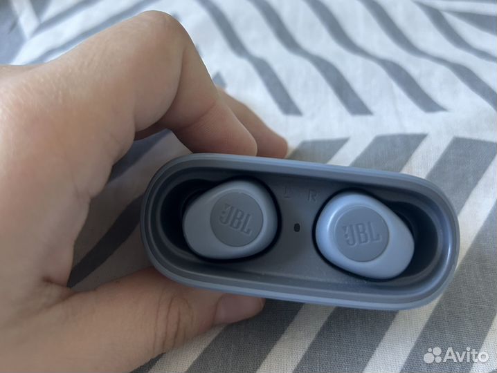 Беспроводные наушники tws jbl wave 100tws синий
