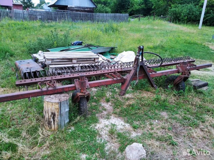 Грабли Агро-Тех Ворошитель сена навесной (ВСН-3,7), 2022