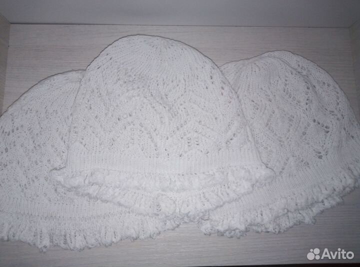 Летние хлопковые шапочки - панамки, косынки