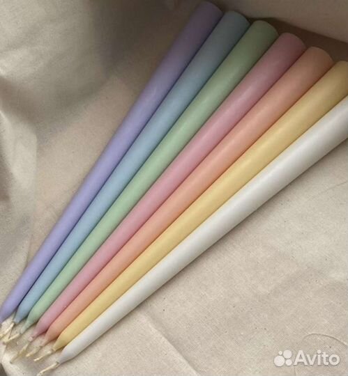 Свечи из натурального воска