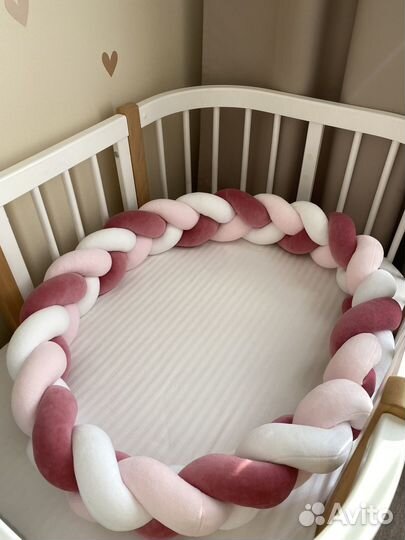 Бортик косичка, новая