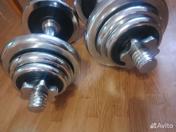 Гантели разборные