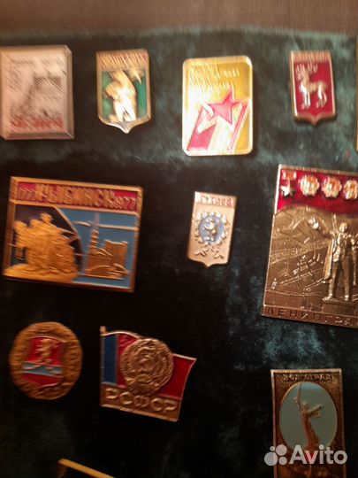 Подборка советских значков, винтаж СССР