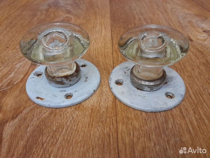 Для Дмитрия Дверные ручки стекло СССР