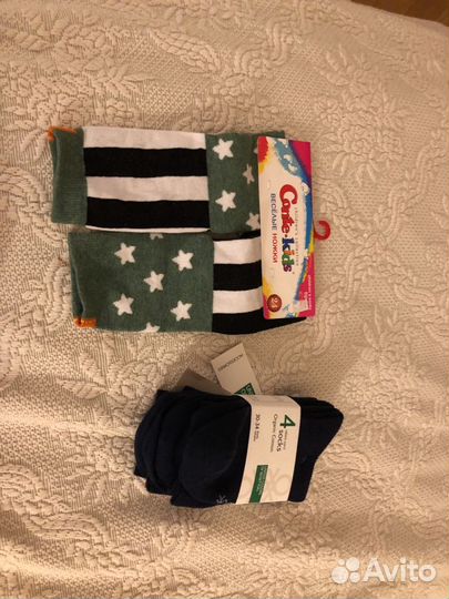 Новые носки для мальчика