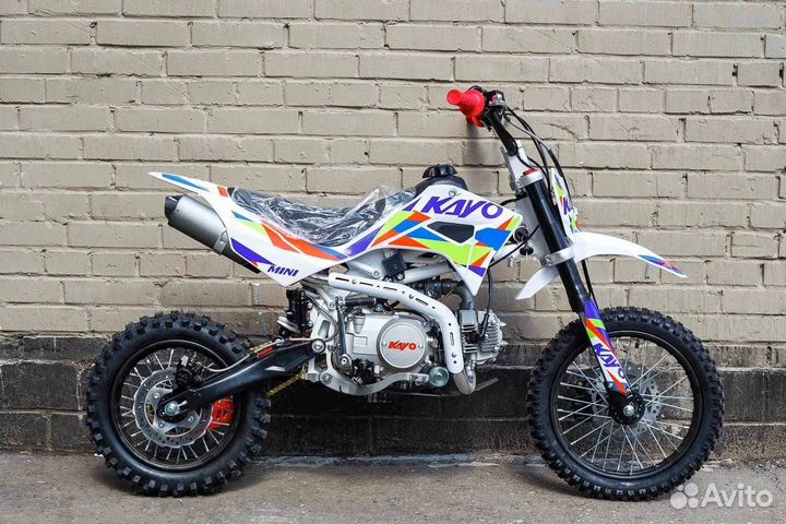 Мотоцикл kayo mini YX125EM pitbike Витрина