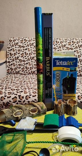 Аквариум с тумбой