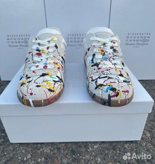 Мужские Кроссовки Maison Margiela Replica Paint