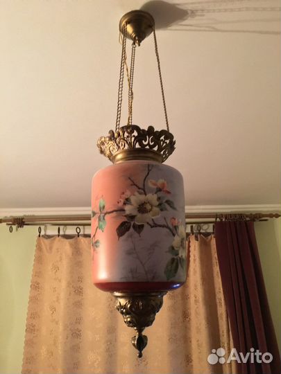 Большой Будуарный Фонарь Антик