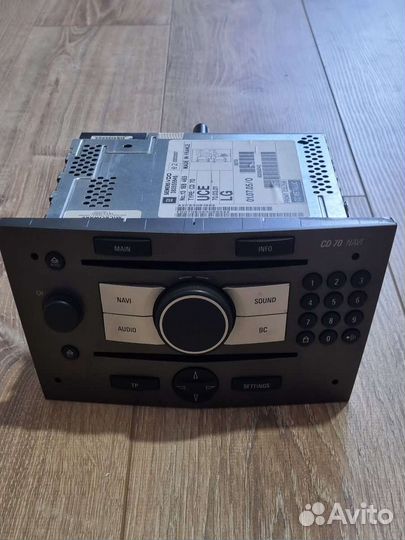 Магнитола opel astra h