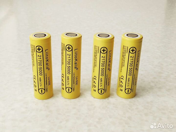 Аккумуляторы Li-Ion 21700 и Зарядные устройства