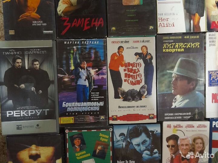 Видеокассеты с лучшими зарубежными фильмами