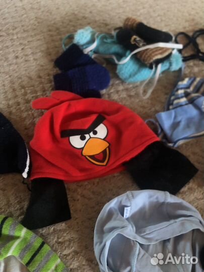 Шапка шлем 2-3 года