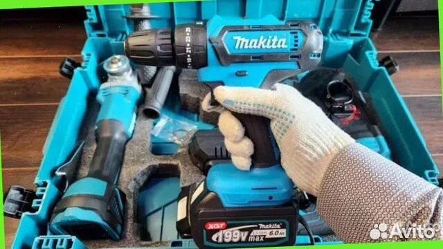 Аккумуляторный makita 4в1, 3в1, 2в1