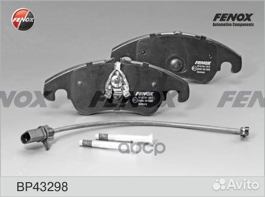 Колодки тормозные BP43298 fenox