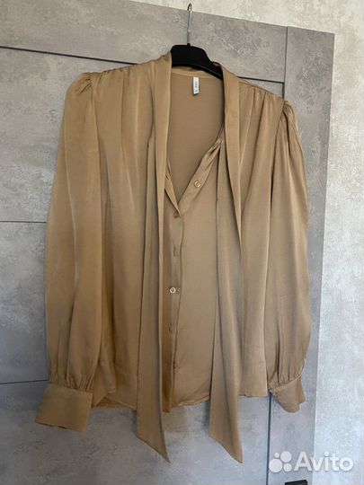 Рубаха с бантом emka fasion