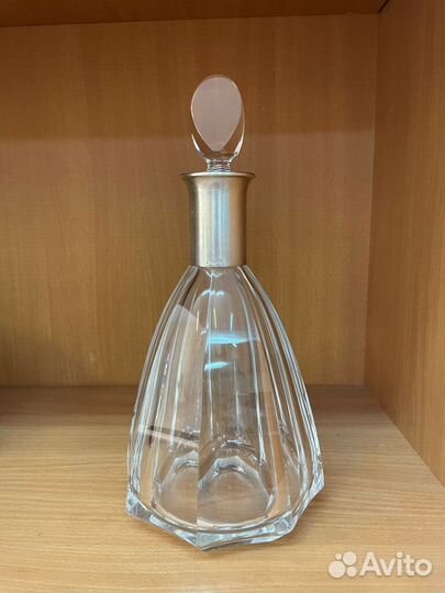 RAR Графин граненое стекло, серебро, Германия