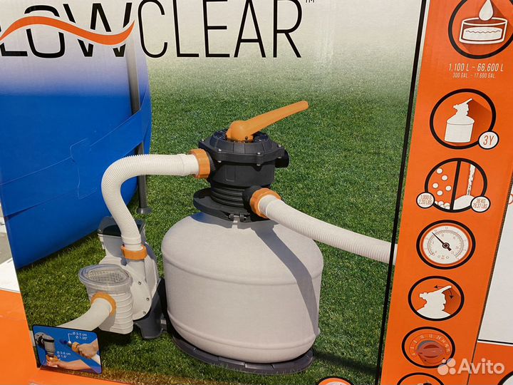 Песочный фильтр для бассейна разные