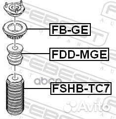 Подшипник опоры амортизатора FB-GE FB-GE Febest