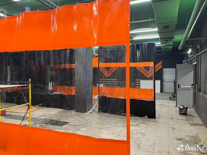 Пвх шторы для автомойки