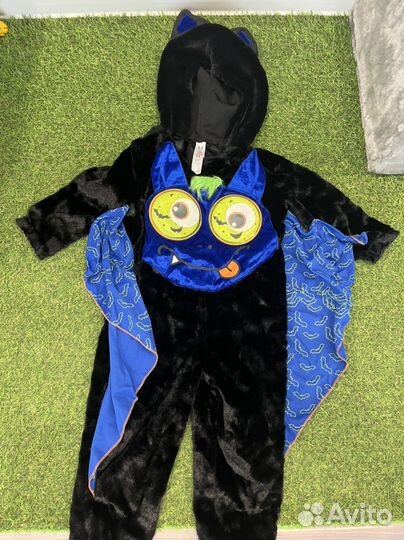 Карнавальный костюм летучая мышь 98 размер