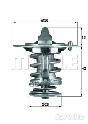 Термостат TX8376D Mahle/Knecht