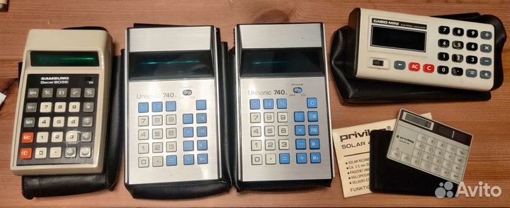 Калькуляторы винтаж эксклюзив
