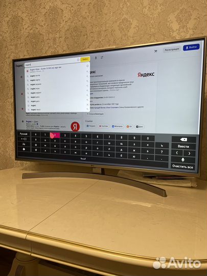 Телевизор smart tv 49 lg